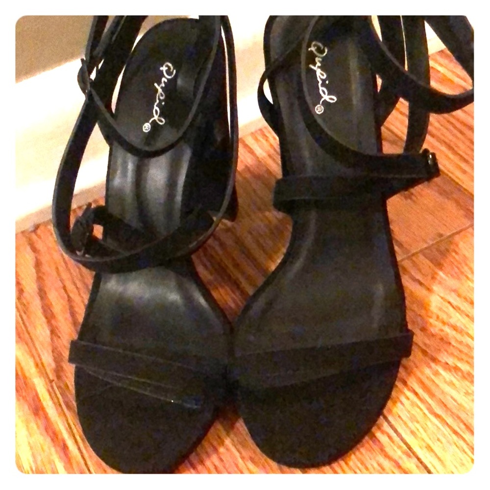 Strappy heels